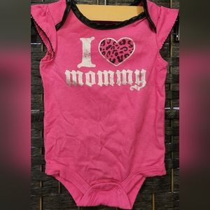 🌟10/10🌟  I love mommy diaper shirt